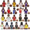 Figure di Stelle del Basket in Blocchi da Costruzione—Set Giocattolo da Assemblare