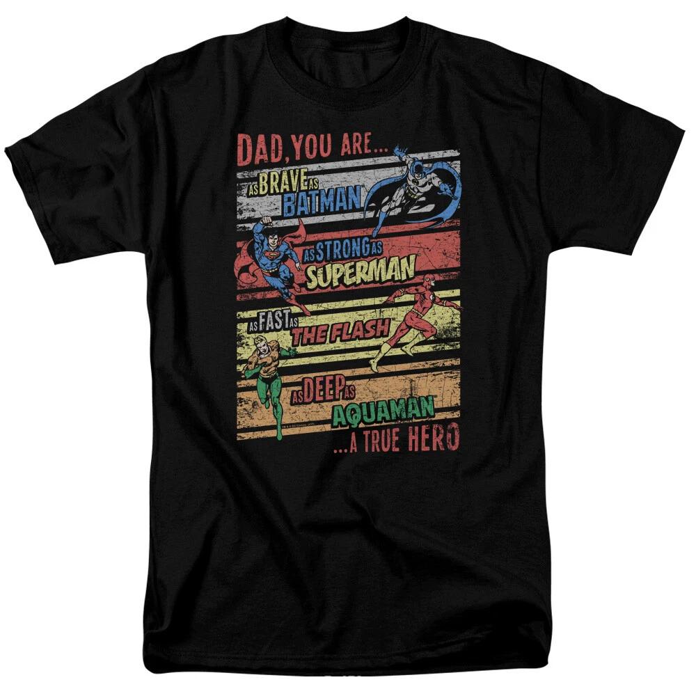 Justice League Of America  A True Hero  T-Shirt - Regular or Tank - to 6X 4XL