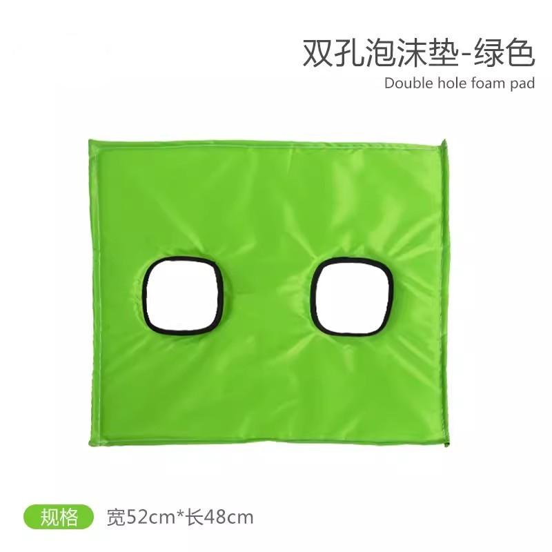 Kindergarten Springboard Outdoor Multiplayer Sports Prop Jumping Foam Pad Kid's Outdoor Multifunction Game Pad 2-hole Game Board