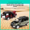 Modèle de voiture en alliage 1:SUV Land Rover Defender Jouet Échelle 36 Avec Contrôle par Inertie Pour Collectionneurs