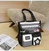 Schoolbag New High-value Japanese Ins Fresh and Sweet Plaid Girl Make-up Bag Light Shopping Large-capacity Messenger Bag