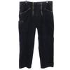 Black Corps Corduroy Pants Black Logger Pants Men's Used