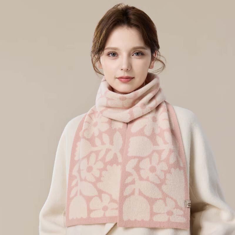 JIUMU Women's WY171 Knitted Wool Scarf