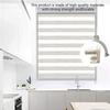 Blind Fitting Set Plastic Roller Shutterhead Controller White