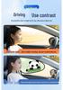 Driver's Anti-Glare Sunshade: Blackout Car Window Curtain