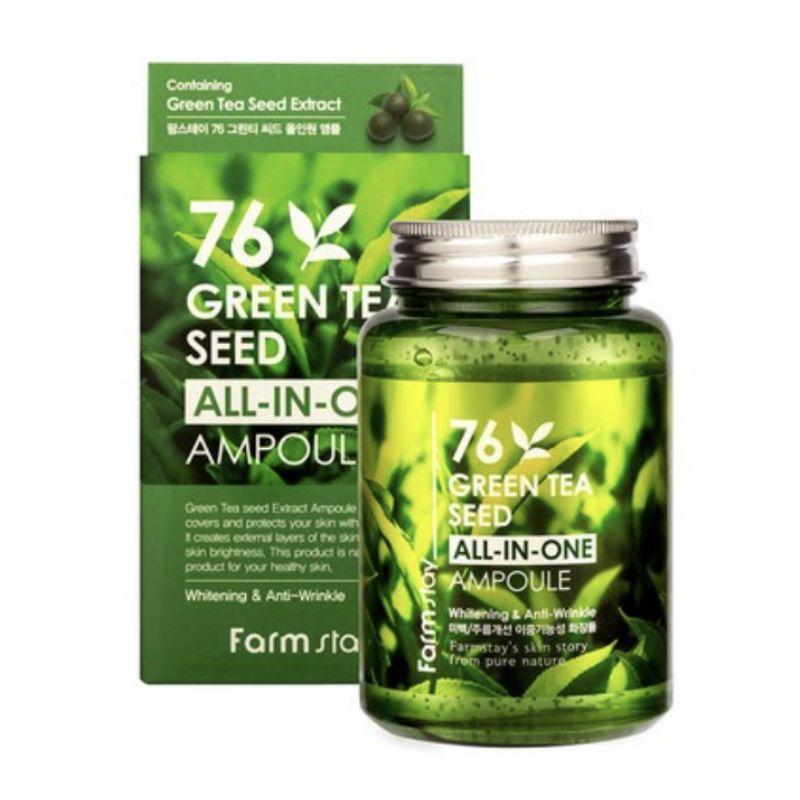 Farmstay 76 Tè Verde Seme Ampolla Tutto-in-Uno 250ml 1pz