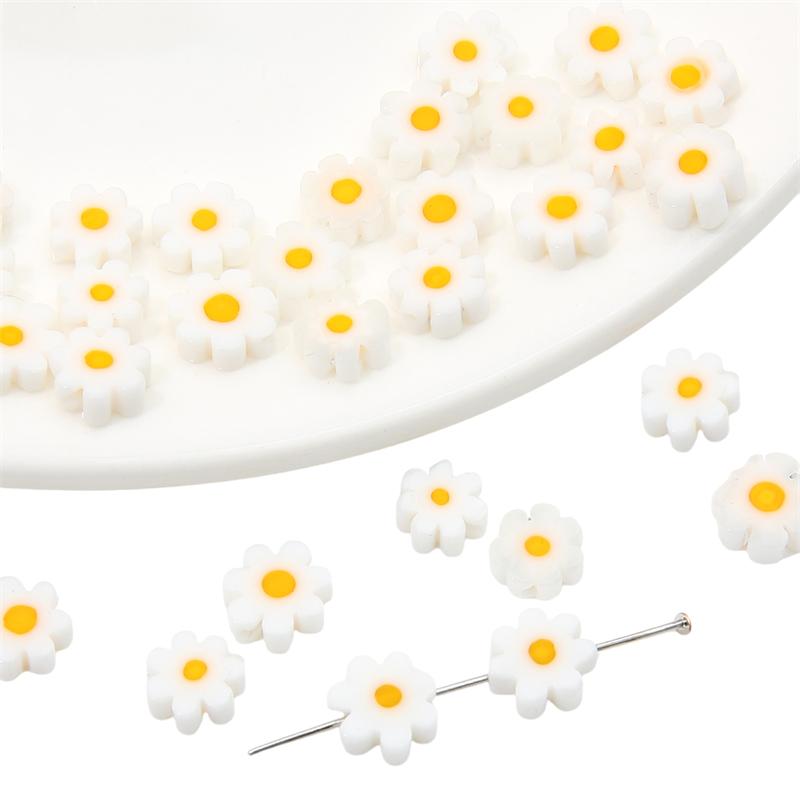 

10 шт. хрустальные стеклянные бусины тысяча цветов плоские бусины с цветком сливы для изготовления ювелирных изделий DIY браслет ожерелье 05