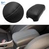Piele din microfibră neagră, accesorii auto, accesorii pentru cutie de cotieră pentru consola centrală, pentru Kia Sportage 2011 2012 2013 2014 2015