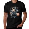 Japanese Dragon Tshirt Plus Size Loose Fit Tshirt