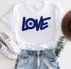 Devil's Eye Printed Tee Shirts 100% Cotton Womens Crop T-shirts O-Neck Short Sleeves Casual Loose Clothes Fashion Female Tops