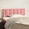 Vidaxl Bed Headboard, Pink, 90X5X78/88 Cm, Velvet