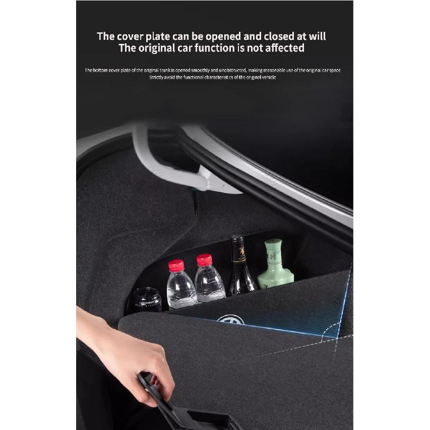 Suitable For Volkswagen T-ROC 2018-2023 Leling Trunk Partition Interior Decoration Car Supplies Storage and Storage Box