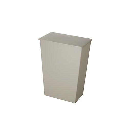 Kcud Simple Wide [Gray] Trash Can with Lid