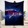 Brazilian Football Player Celebration Blanket Ultra-Soft Great for Office Chair Chair Office Four Seasons Universal Modern Style