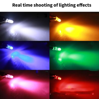 T5 LED Auto Dashboard Lamps High Brightness Energy Saving Designs LED Car Dashboard Lights Set for Vehicle Interiors