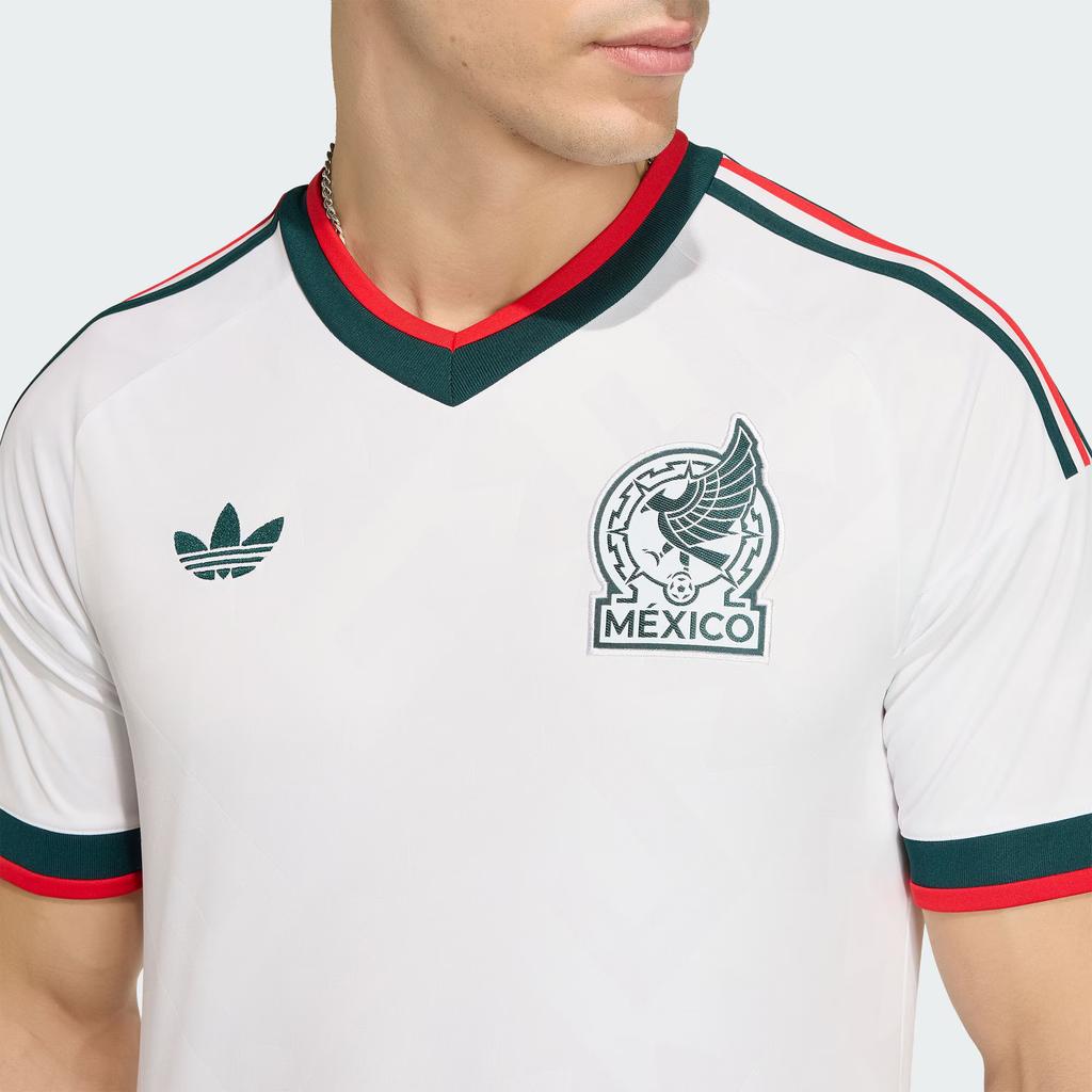 Adidas Mexico 26 Away Jersey White Men Tops JZ0736