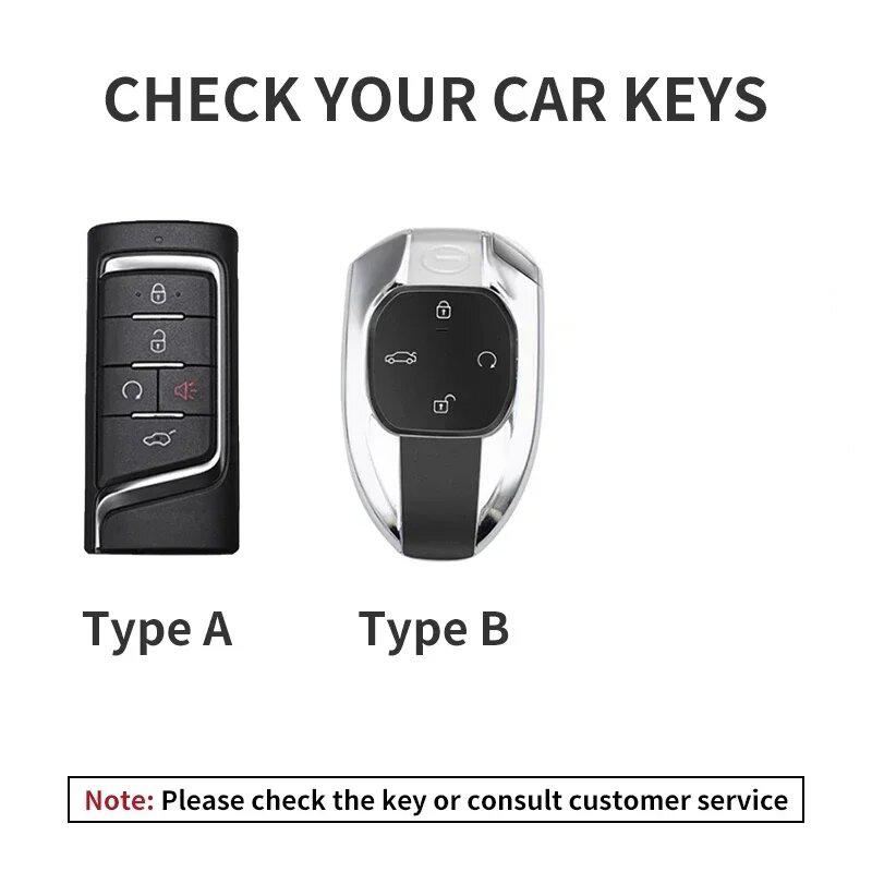 For Gac Trumpchi Gm8 Gs4 Ga3 Ga6 Sgs7 Ga4 Gs5 Gs3 Legend Gs8 Empow J11 J12 J13 J14 J15 J16 Keychain Zinc Alloy Car Key Case