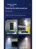 Solar-Powered Garden Light with Camera Simulation, Motion Sensor, Dusk-to-Dawn, Anti-Theft, and Street Lighting