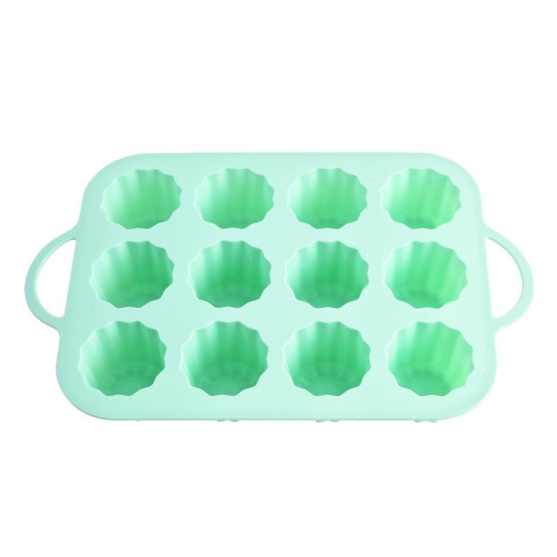 Mousse Cake Mold Silicone Baking Tins Baking Tray Silicone Cupcake Pan Muffin Tin Baking Pan Reusable Baking Cups