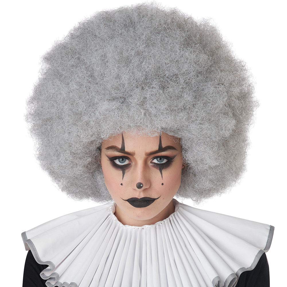 Парик California Costumes Джамбо Афро , Серый, для Костюмов, Фестивалей, Мероприятий и Вечеринок (70965)