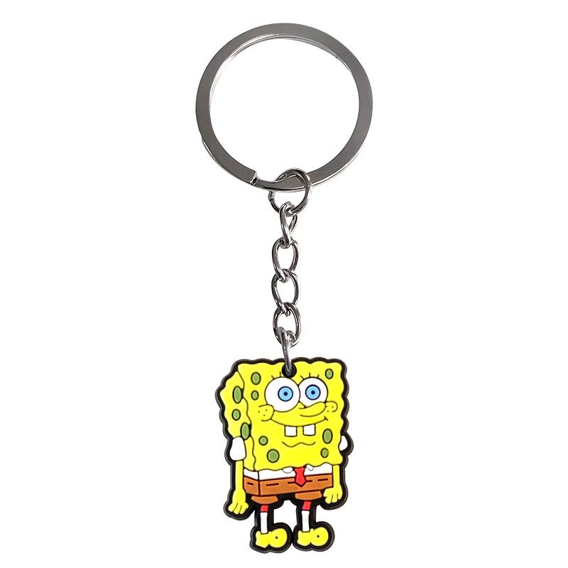 SpongeBob & Patrick Star PVC Keychain - 32 Styles, Cute Cartoon Bag Pendant