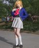 [Milky Time] Oshi no Ko Hoshino Ai, Aqua, Ruby, and Arima Kana Cosplay Halloween Anime Uniform (S, Ruby)