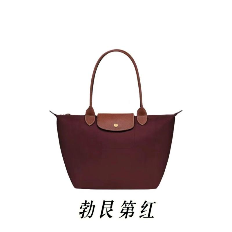 Borsa a sacchetto Leggera borsa tote pieghevole Borsa a tracolla per pendolari in nylon impermeabile di grande capacità borsa a mano