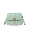 Fashion Shoulder Crossbody Bag With Flower Embroidery Design For Wear Daily