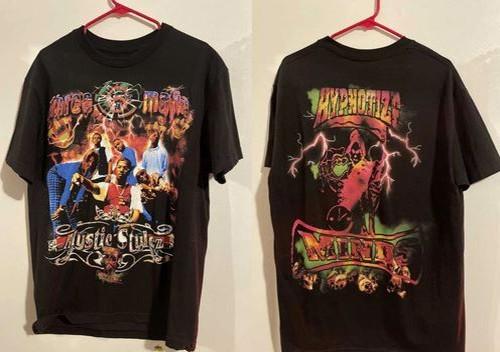 Three 6 Mafia D Mystic Styles Rap T-Shirt Unisex All XL