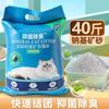 Cat Litter 40lb Bulk Odor Control Clumping Mineral Sand Cats