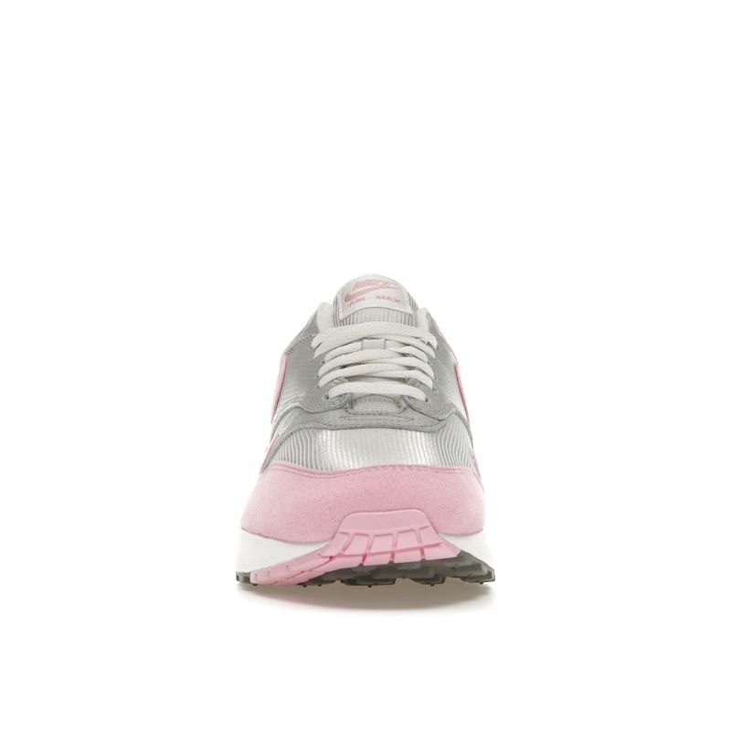 Nike Air Max 1 87 Pink Rise Women Sneakers Metallic-Platinum Flat-Pewter Summit-White HF5387-001