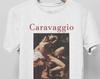 Caravaggio Johannes der Täufer T-Shirt – Barockkunst Baumwoll-T-Shirt