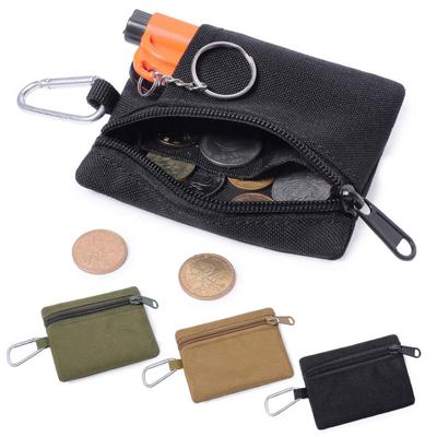 Pocket Keychain Pouch Coin Car Key Purse ID Card Earphone Holder Mini