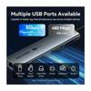 USB-C Docking Station - VENTION - TGUHB - 8-in-1 - HDMI 4K@60Hz - PD 100W - RJ45 Gigabit
