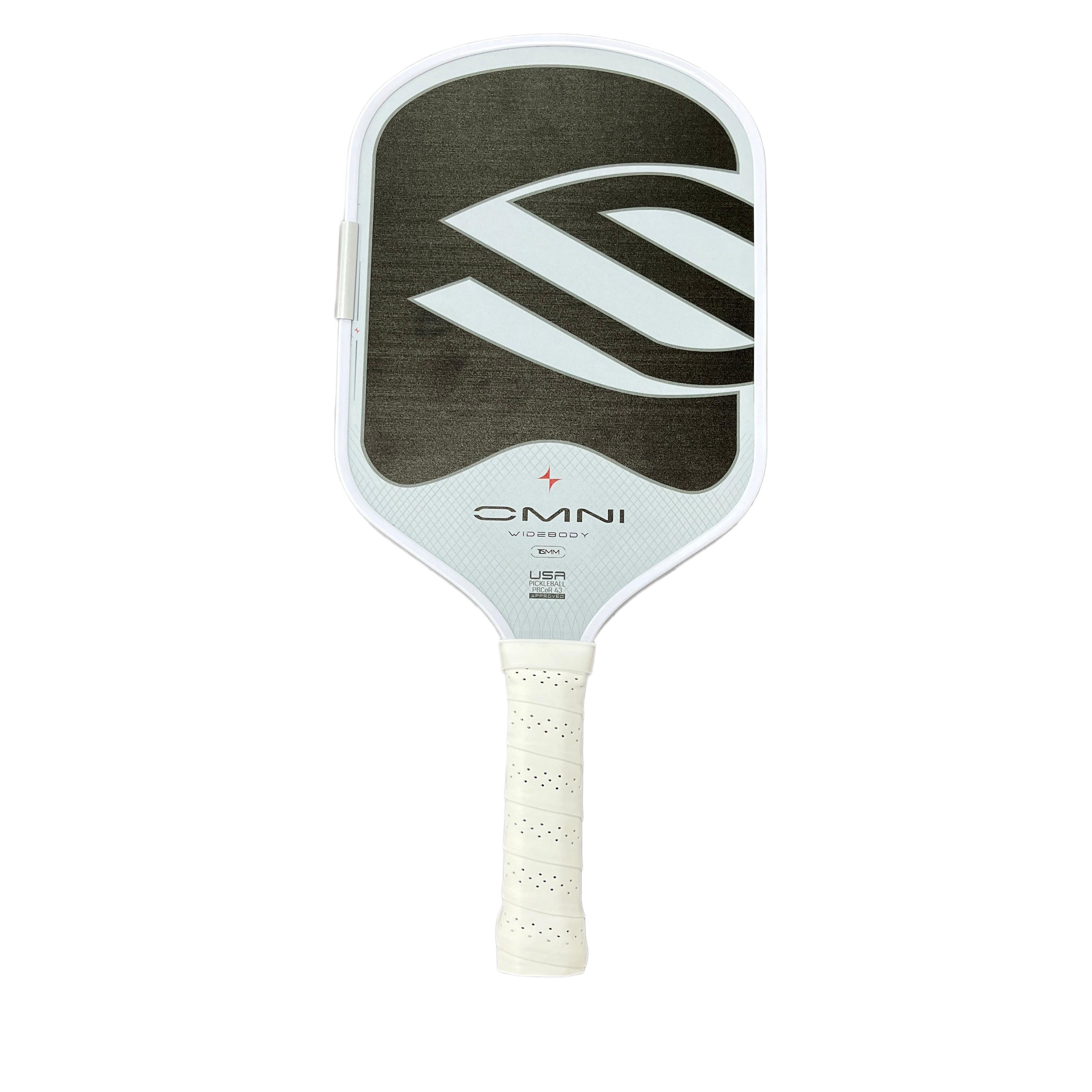 Hot Sale Boomstik Project 16mm GEN 5 Lightweight Thermoformed Toray T700 Carbon Fiber Portable Pickleball Paddle Hot Pressing 16mm carbon fiber cold perss серый