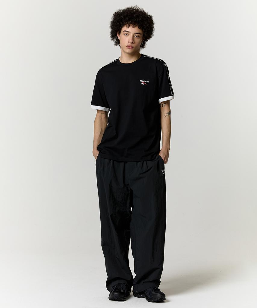 Reebok Vector Ringer T-Shirt - Black