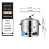 JingZhiFeng Stainless Steel Multi-function Electric Steamer Pot
