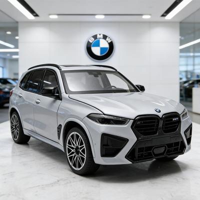 1:24 BMW X5M X5 F95 Mpower Позашляховик Металева Модель Автомобіля Звук і Світло Відтягується Дитяча Іграшка Колекційна Подарунок на День Народження