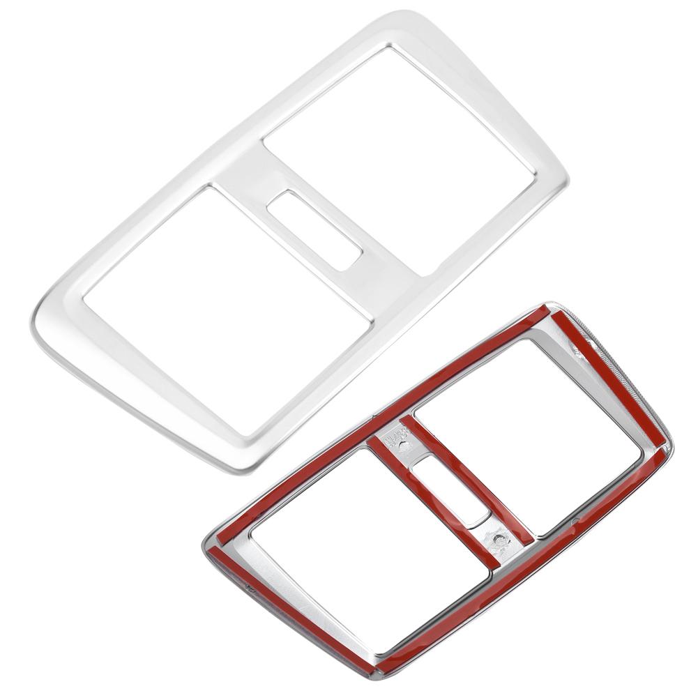 ABS Chrome Rear Air Conditioning Outlet Frame Cover Trim Fit for 218i Gran Tourer F45 F46 15 18