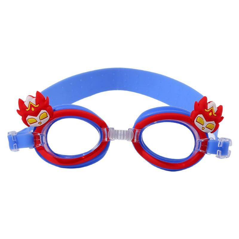 Kids Swim Goggles Waterproof Anti-Fog HD Adjustable Cute Cartoon Strap