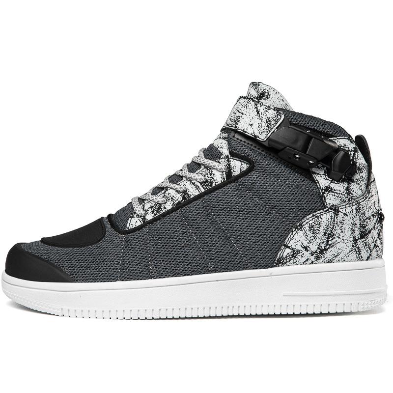 

Мотоциклетная обувь Мотоциклетная обувь Мужская рыцарская обувь для езды на велосипеде на все времена года Мотоциклетные ботинки Гоночные ботинки Мотоциклетное туристическое снаряжение на все времена года 41 серый