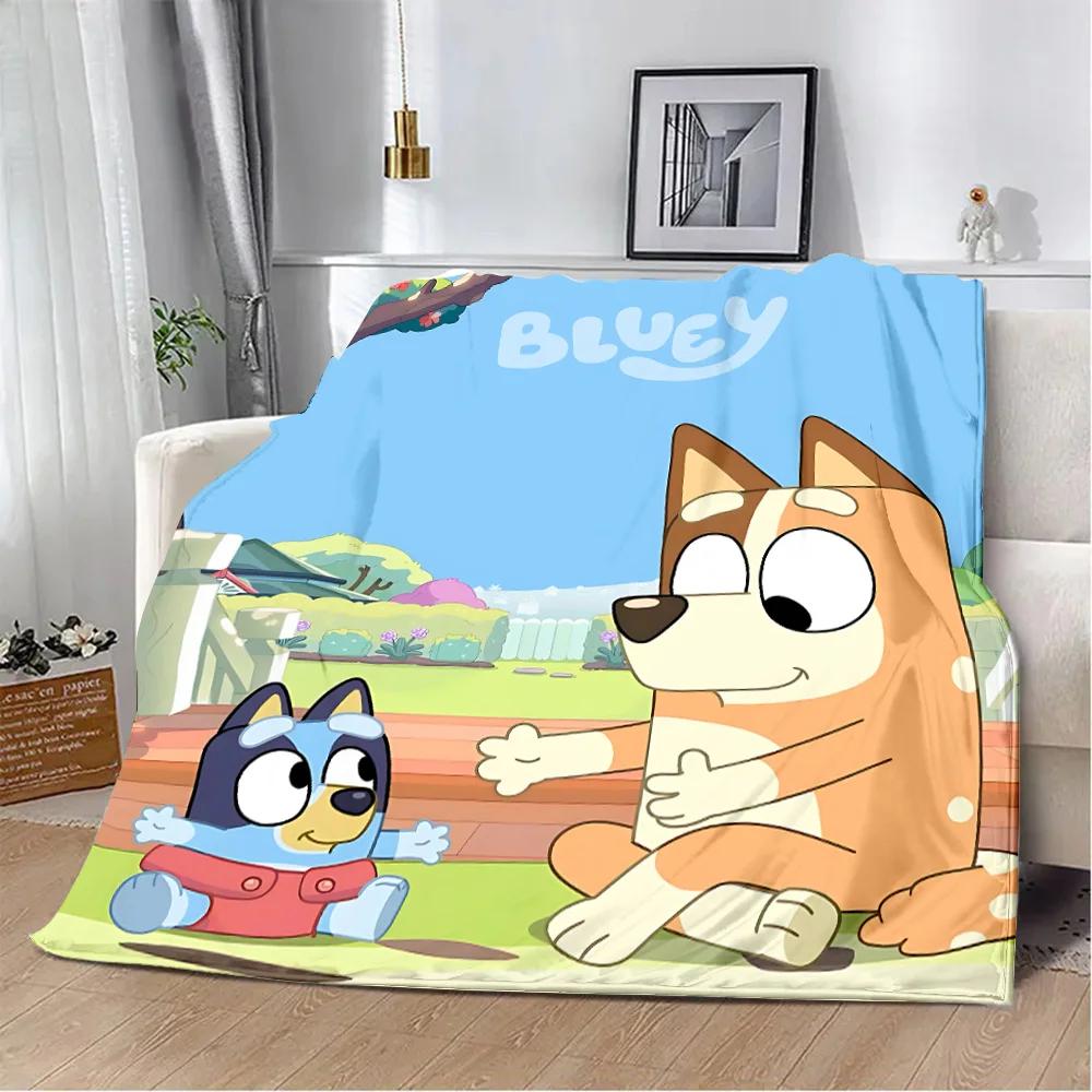 

Мультяшна ковдра з принтом B-Blueys Пікнікова ковдра Тепла ковдра М яка та зручна ковдра Для дому Подорожей Подарунок на День народження 50x60in