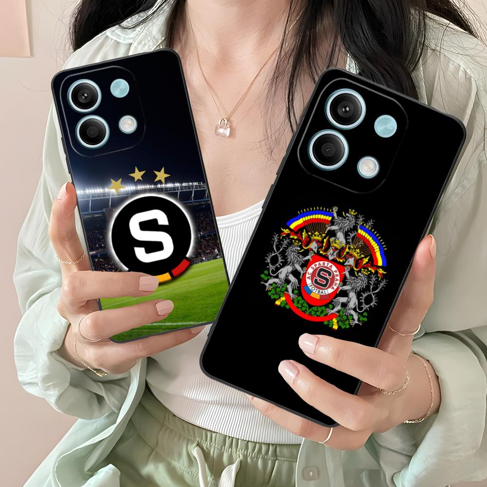 FC Sparta Praha Mobile Phone Case for Xiaomi Redmi Note 14 13 12 11 A5 3 2 1 Pro Plus 4G 5G Colour Printing Protective Pretty