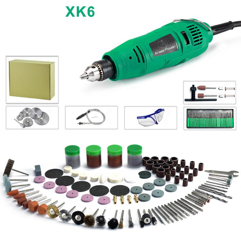 New Style 260W Rotary Tool Electric Drill Dremel Mini DIY Engraving & Polishing Grinder Machine Drilling Sanding Shaping Jewelry