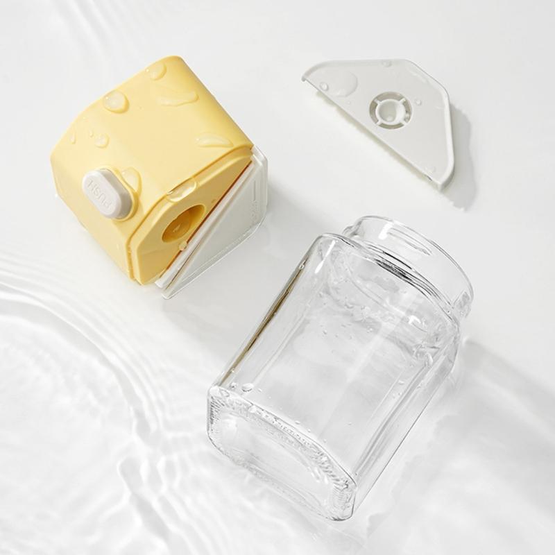 Double Purpose Glass Salt And Spices Shaker With Measuring Dispensing And Leakproof Design For Kitchen Dining Table