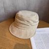Vintage Suede Beret Hat Short Brim Newsboy Cap For Street Style And Use Daily