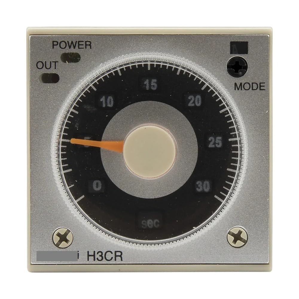 H3CR-A 11 Pin Time Relay H3CR Series Delay Timer AC 100-240V DC 24V 12V Industrial Electrical Relays(100-240VAC)