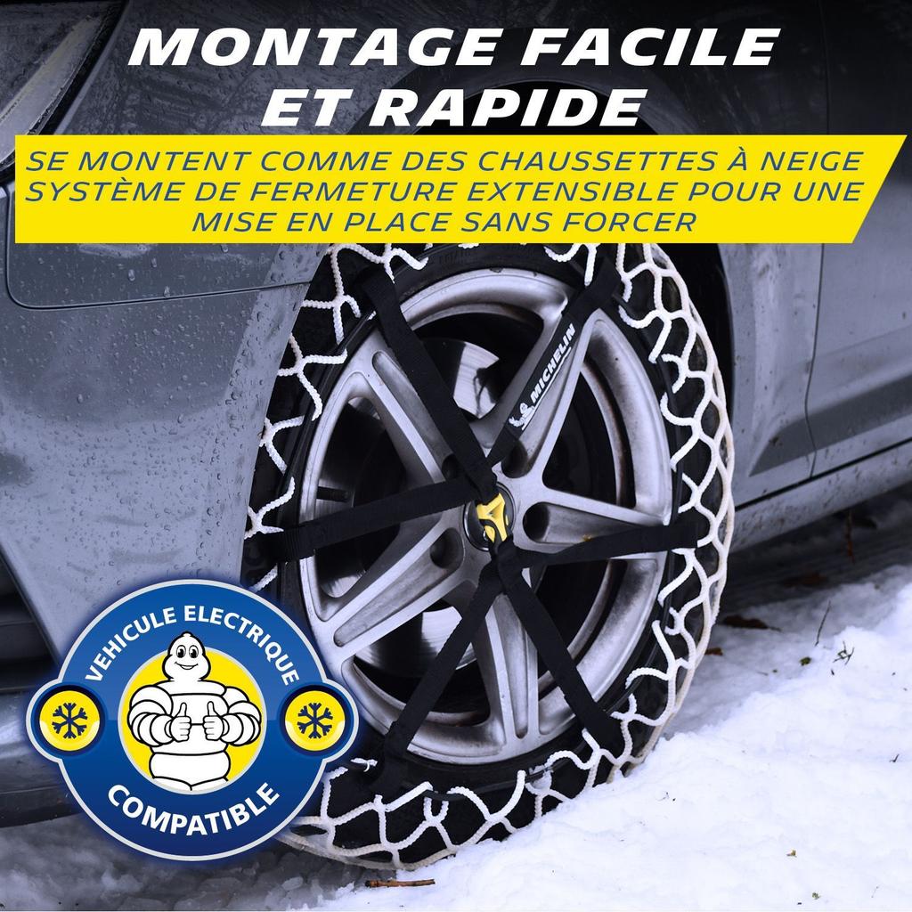 Chaînes neige - MICHELIN - Easy Grip Limited E10 - Noir