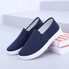 women classic height increased white canvas shoes lady casual spring street slip on shoes zapatos cool shoes a2193