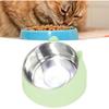 Heated Pet Bowl, 1.5L Slanted Water Bowl with On/Off Switch for Dogs Cats, 15 Degree Angle